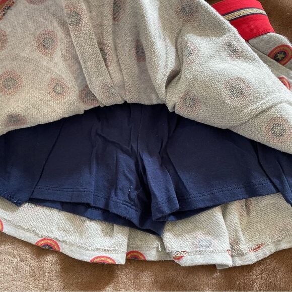 Marvel Kids Wonder Woman Girls Red and Blue Striped Outfit Size 6/6x - Picture 4 of 8